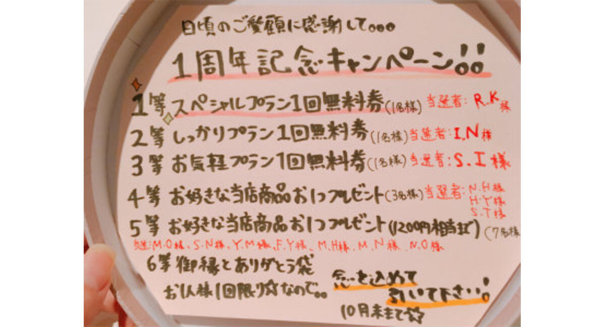 キャンペーンの箱