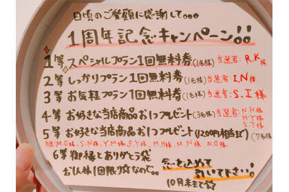 キャンペーンの箱